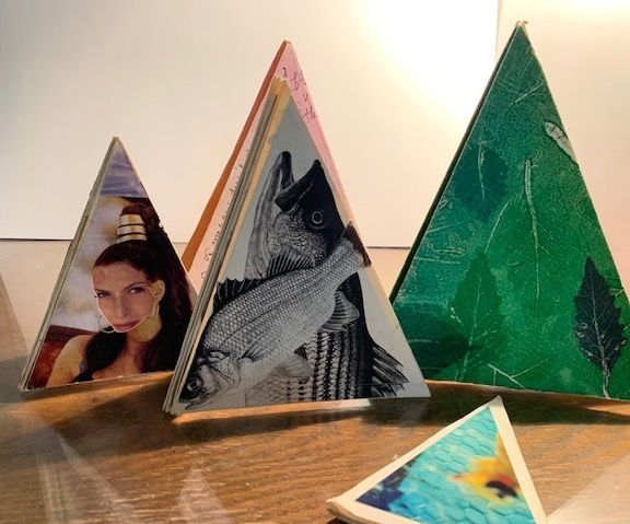 TRIANGLE BOOK From One Sheet of Paper