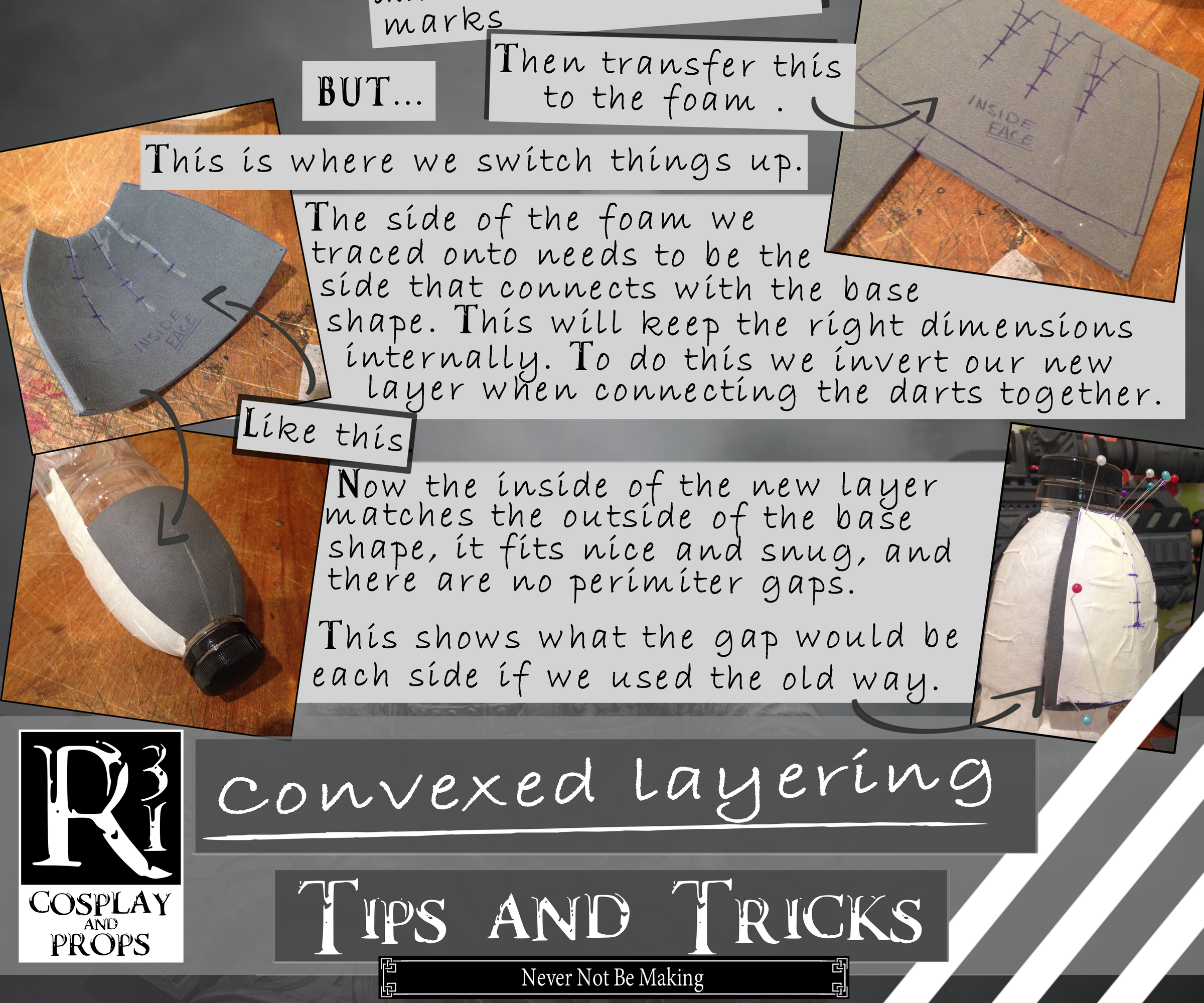 Working With Foam: Tips and Tricks - Convexed Layering