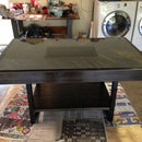 Glass Top Shadowbox Coffee Table