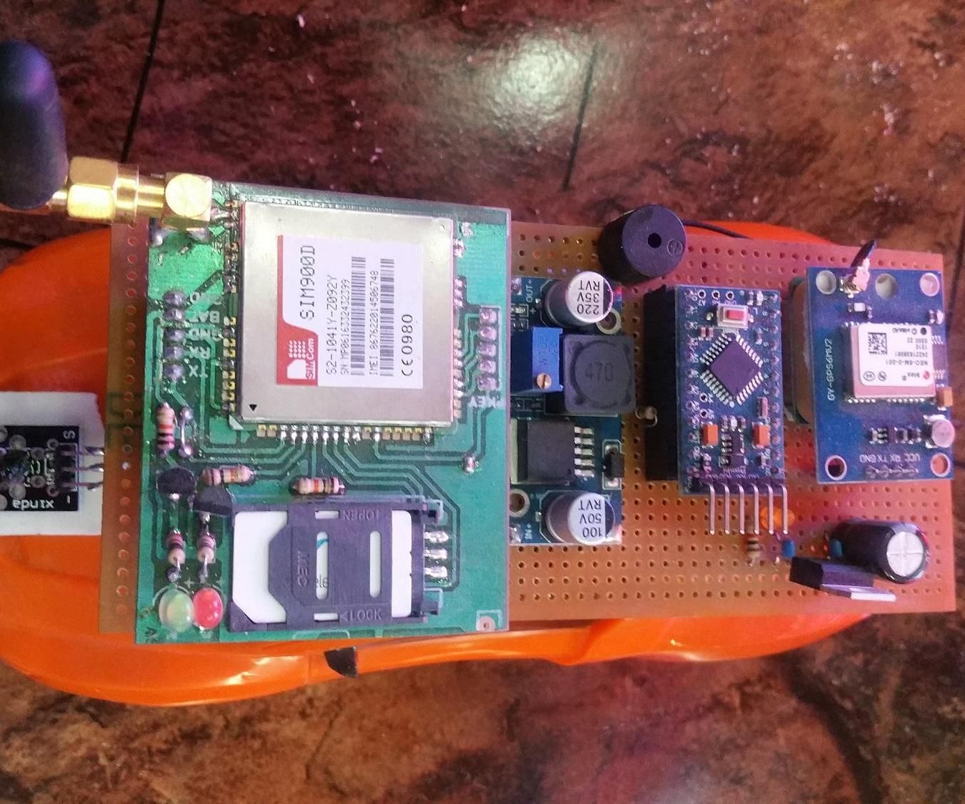 Vehicle Alert System Using Arduino and GPS