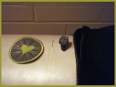 Attach a Patch: Whip Stitch Method