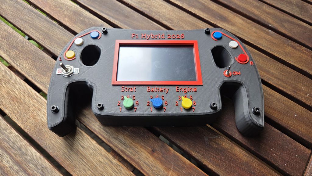 DIY F1 Racing Steering Wheel Controller Using a Raspberry Pi : 10 Steps ...