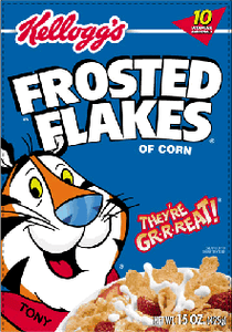 Granola and Cereal.