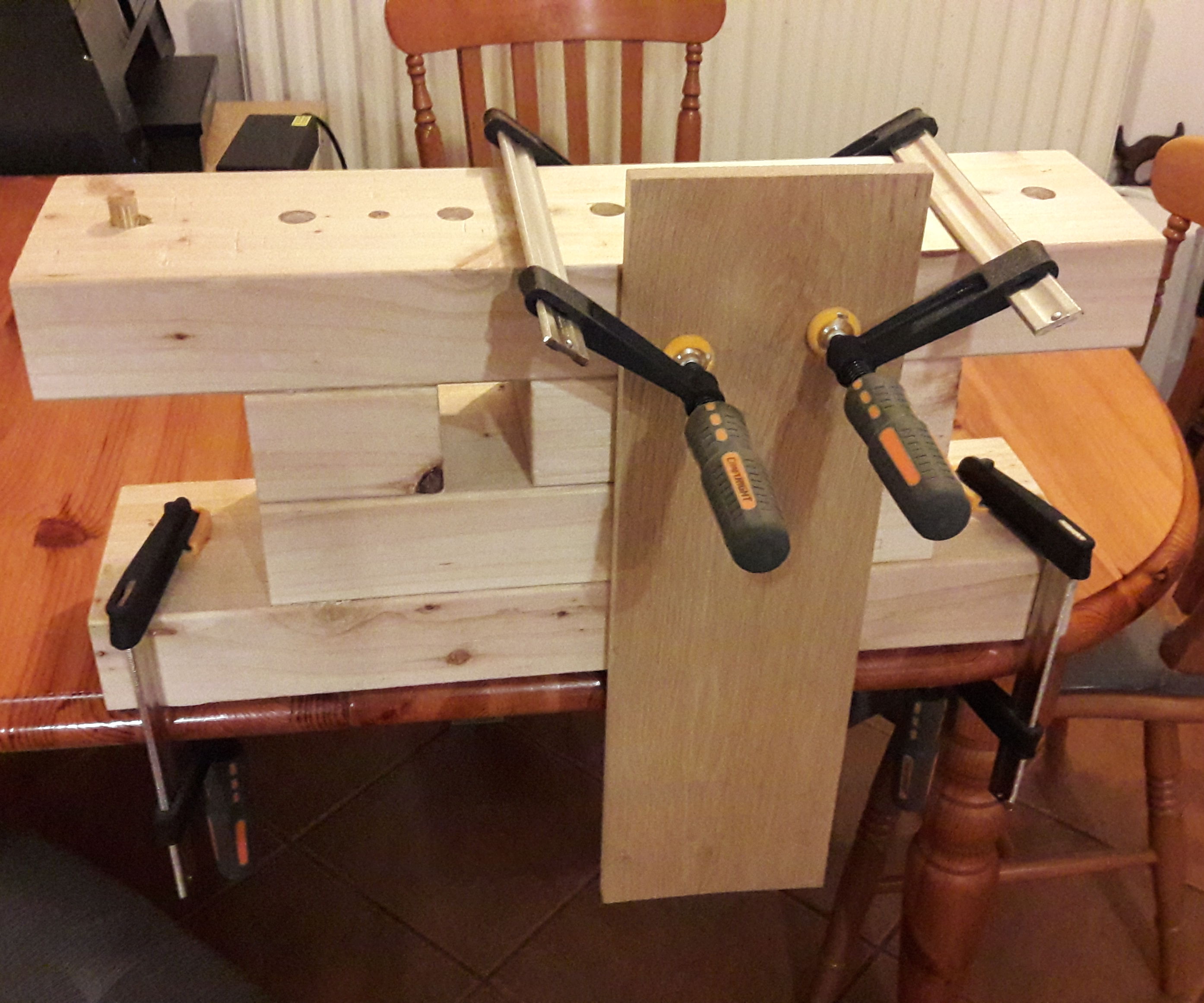 Beginning Woodworking: Making a Bench Bull - a Basic Miniature Multipurpose Workbench