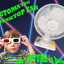 Automatic desktop fan