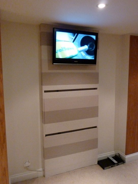 The TV Wall Mount, Desk & Hidden PC