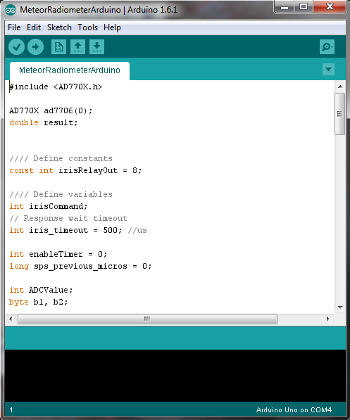 Installing Arduino Software and AD770X Library