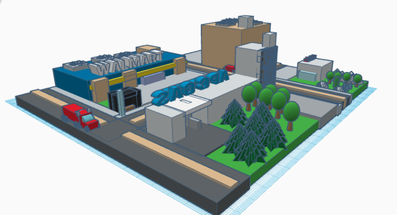How to Make a City in Tinkercad and 3D Print It