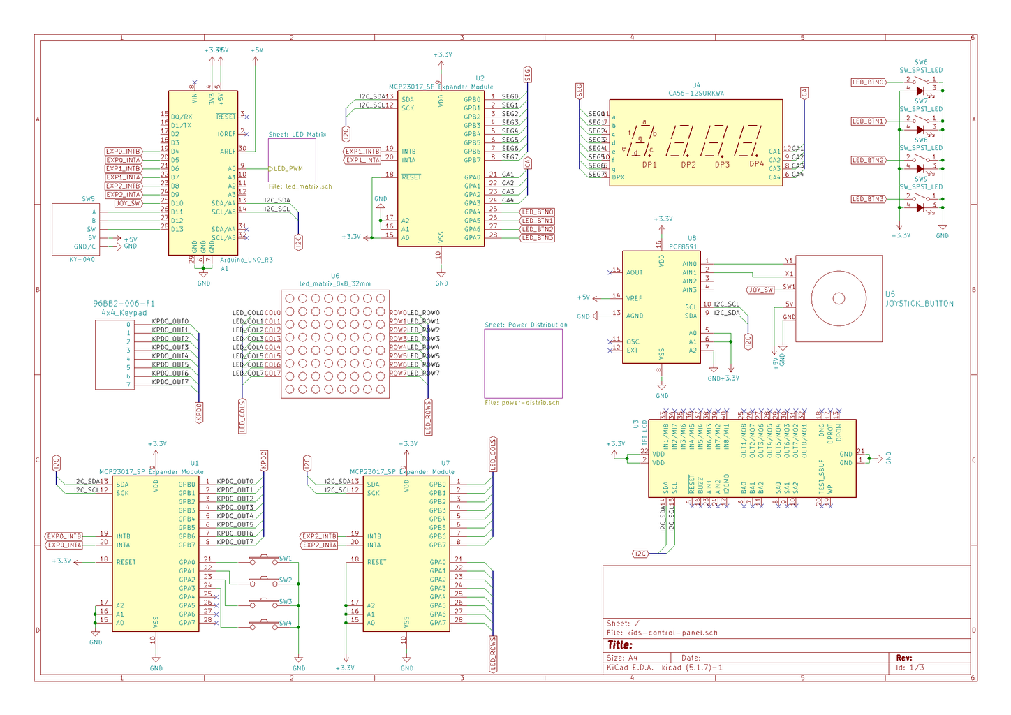 Kid's Control Panel With Arduino(s) : 5 Steps (with Pictures ...