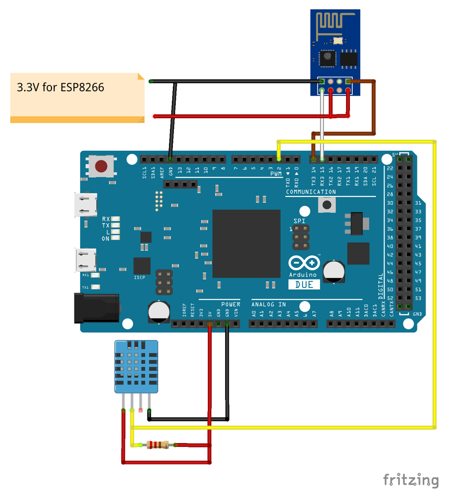 Make Your Own IoT Project in 5 Minutes Circuit Diagram