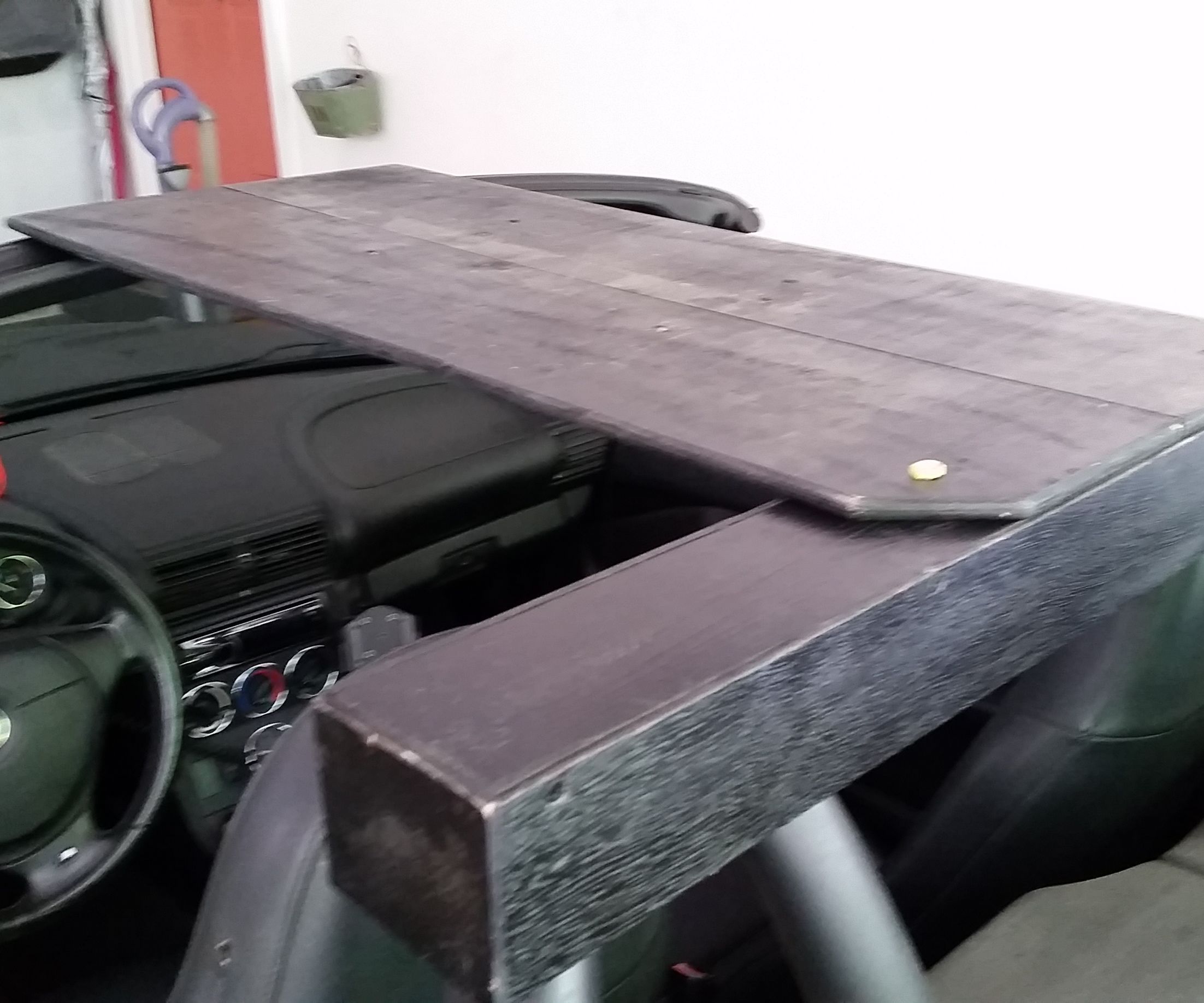 Cartop Cargo (kayak) Carrier for a Sports Car