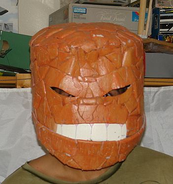 Smiling Thing Helmet From Ice Cream Bucket