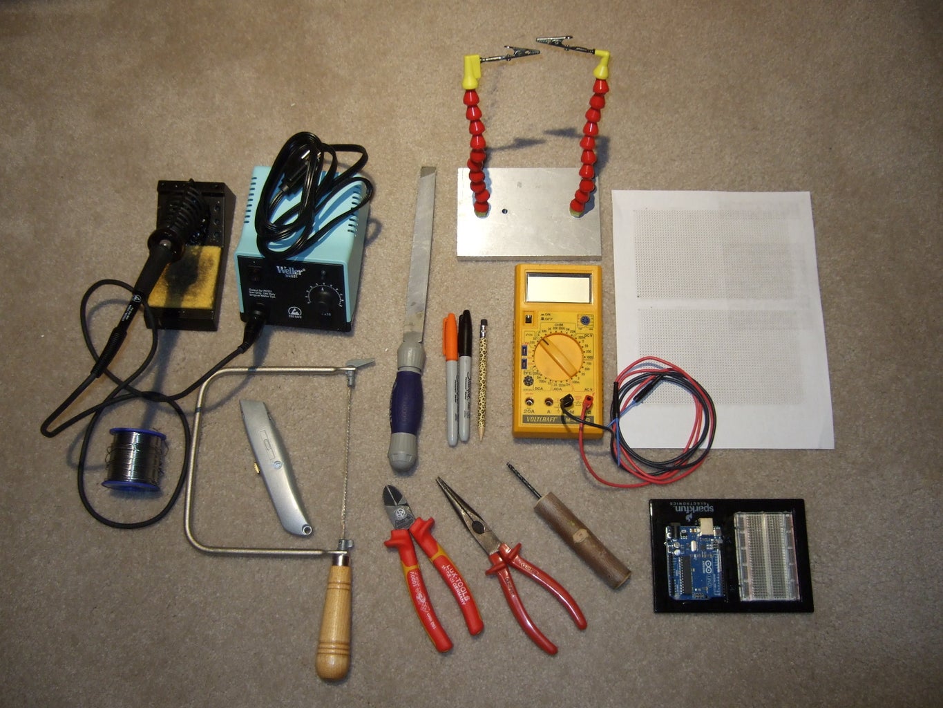 Tools Needed for Electronic Circuit