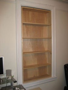 Make a Window Into a Bookshelf