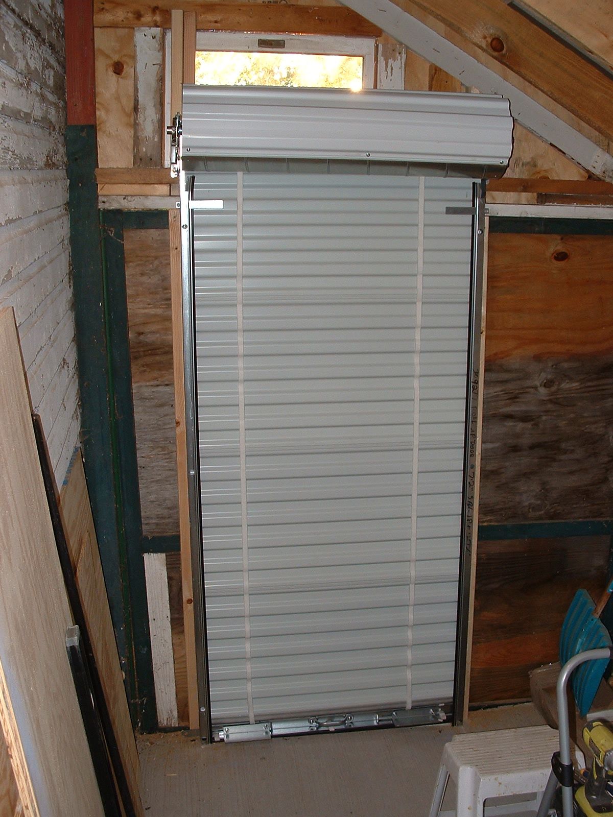 Installing a Roll Up "Can" Type Door 7 Steps Instructables