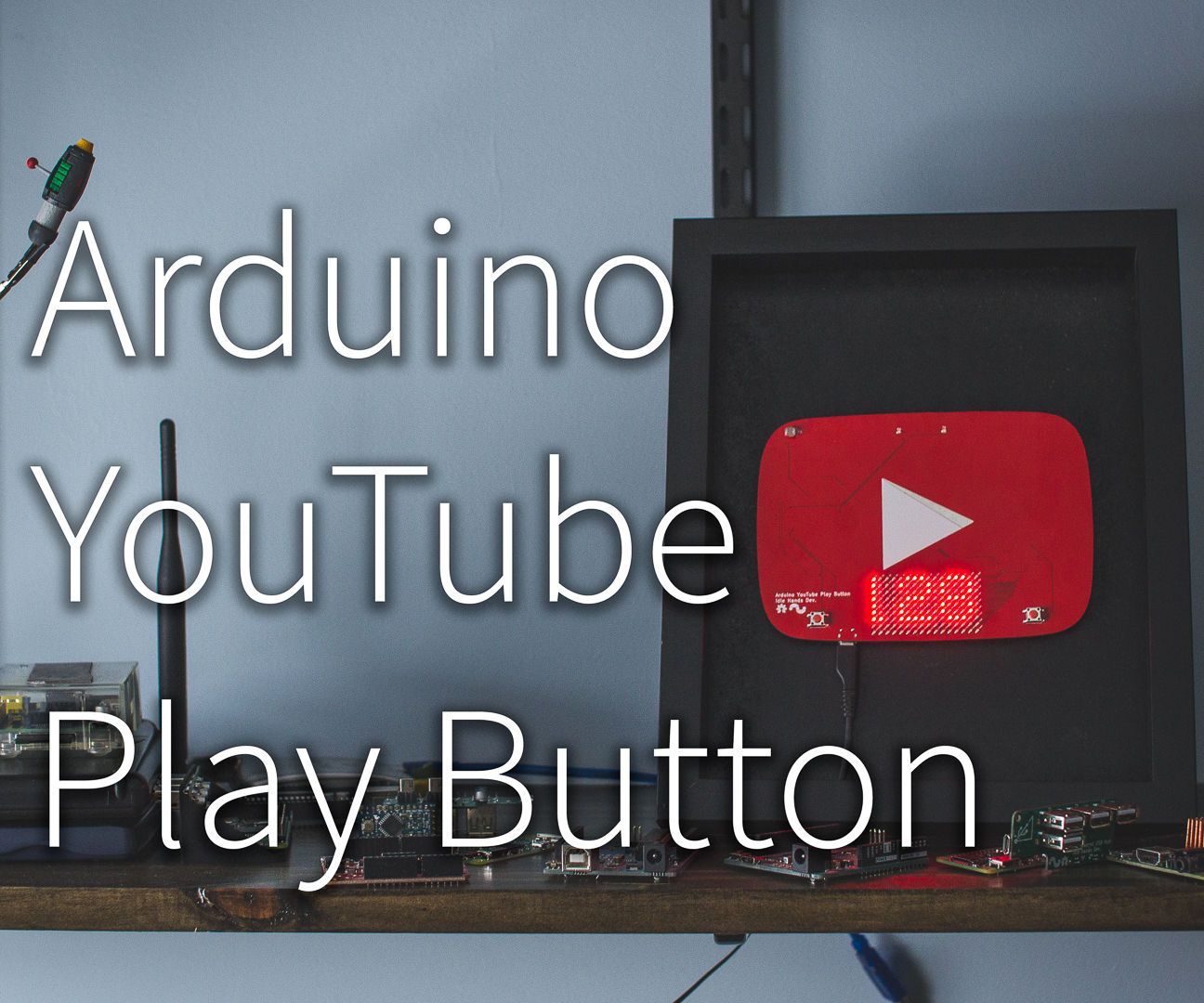 Arduino YouTube Play Button