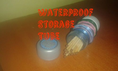 DIY Waterproof Storage Tube
