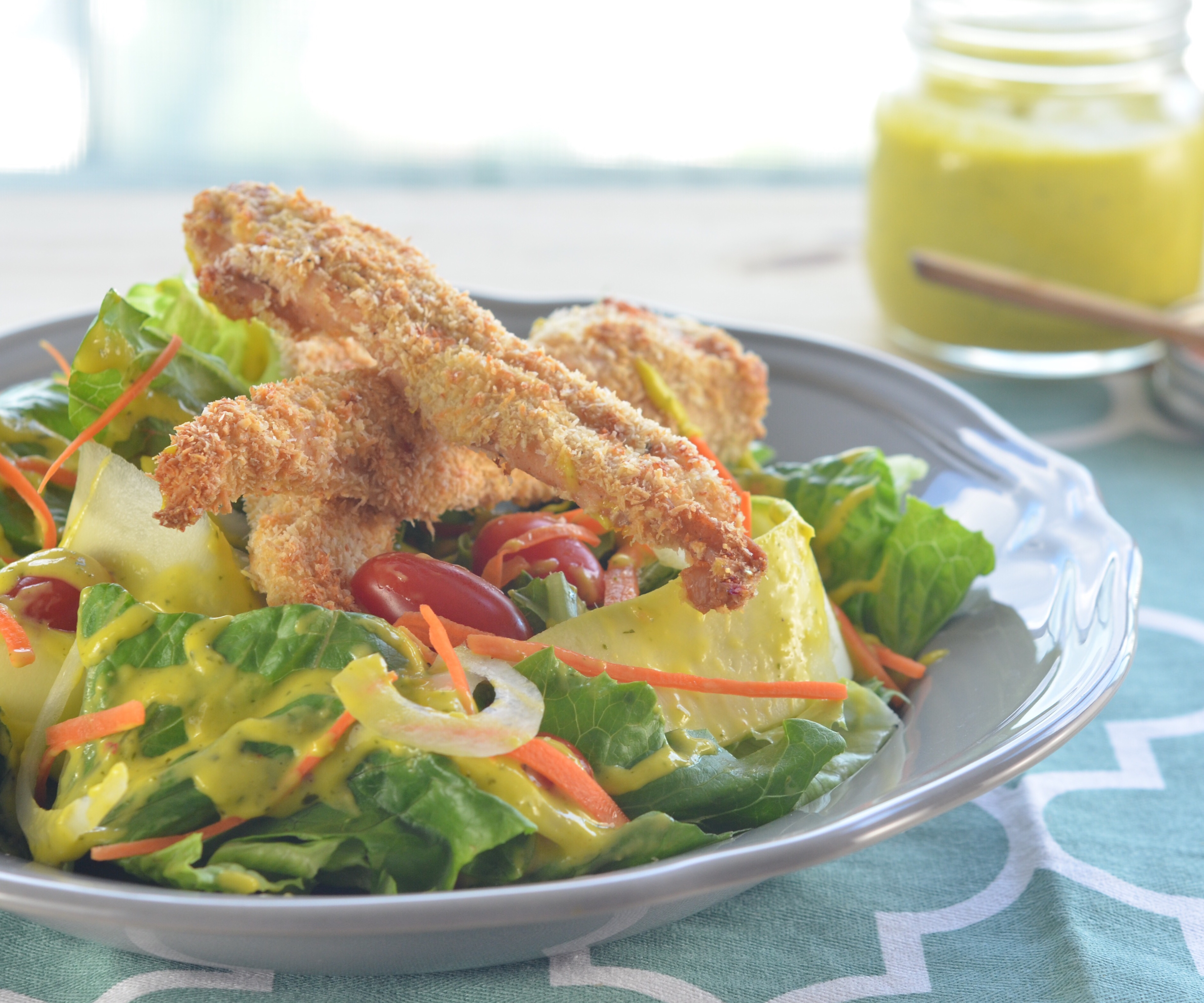 Baked Coconut Chicken Fingers
