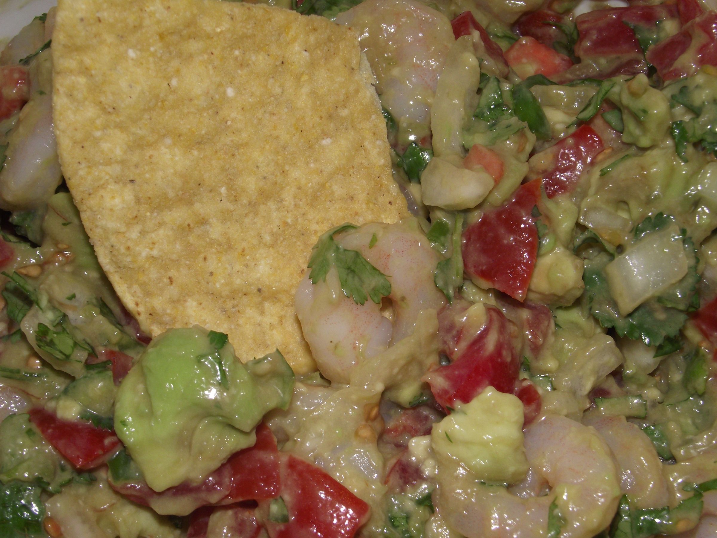 Guacamole Shrimp Dip