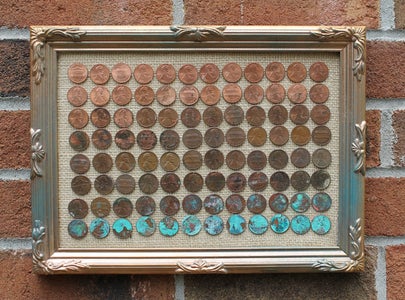 DIY Ombre Penny Art Project!