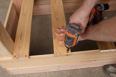 Add Wire to the Bottom to Hold the Dirt