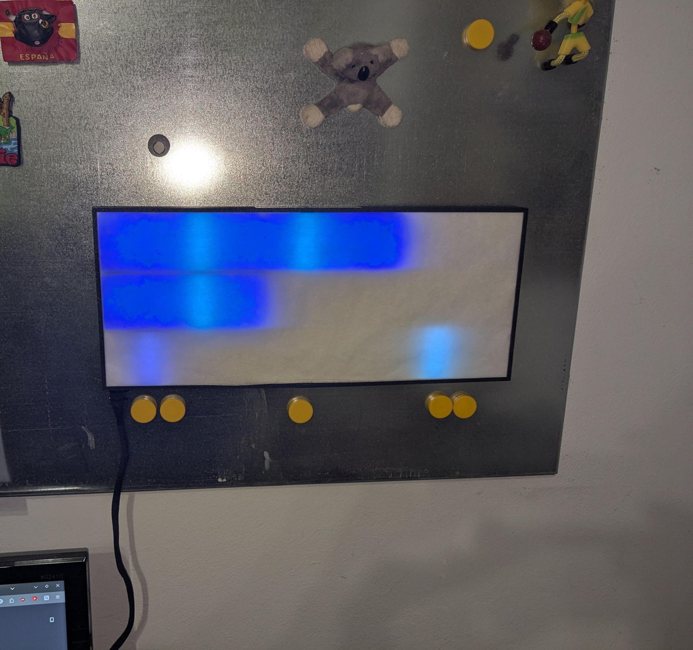 Clock & Event Visualizer (ESP32 and Google Calendar)