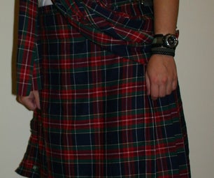 Kilt With Sash