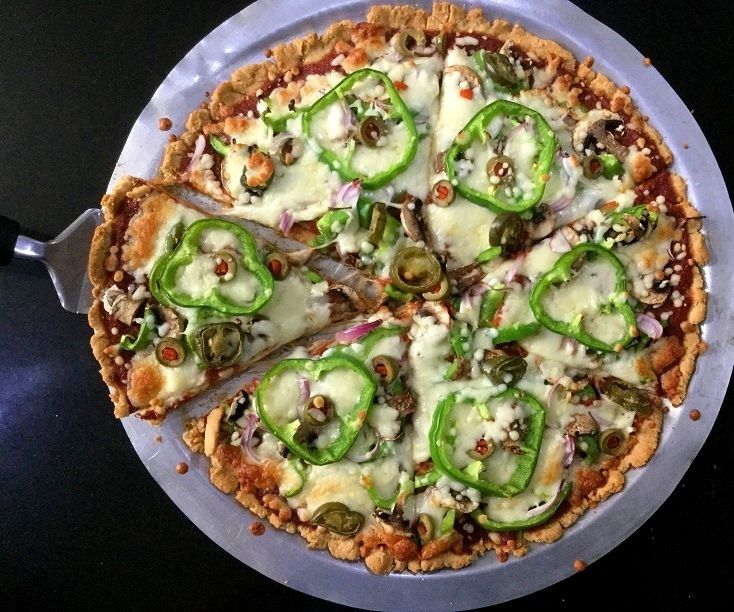 Multi-grain No-Yeast Pizza