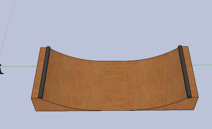 A Google Sketchup Skatepark