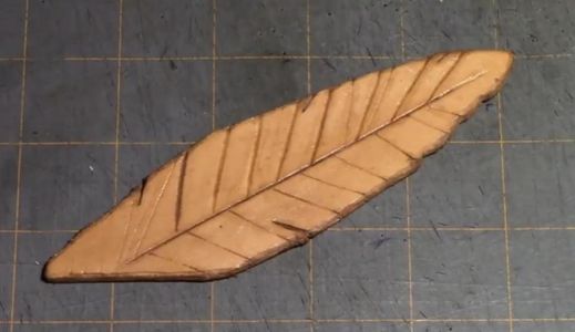 Finishing the Feather 