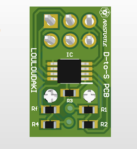 Single-Ended to Differential Signal Converter