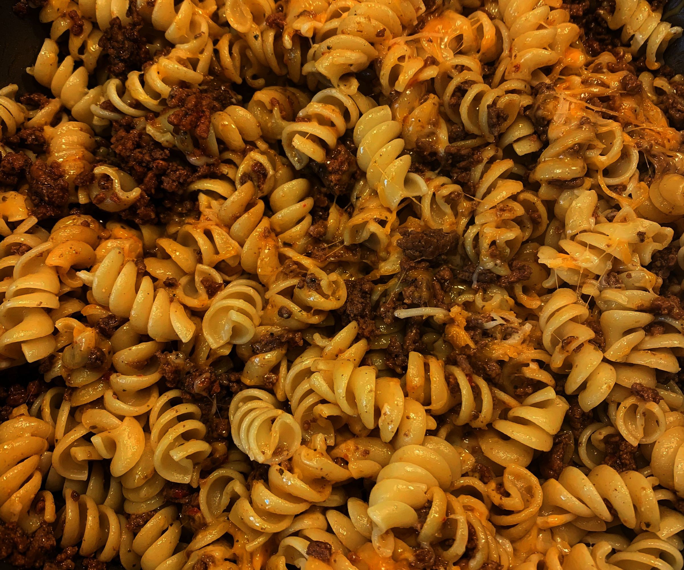 Pasta With Ground Beef