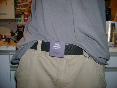 Geeksta Processor Belt Buckle