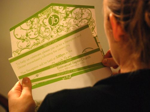 Wedding Invitations From Scratch