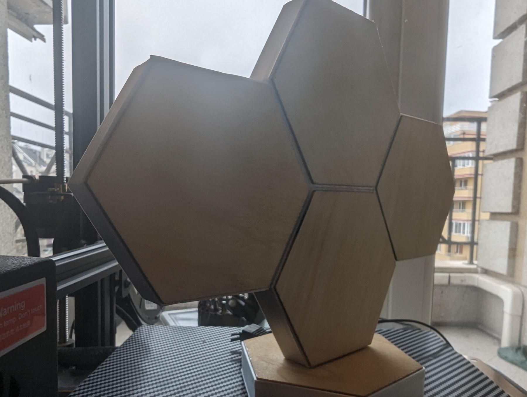 How to Illuminate Your Nights With a DIY Hexagon Lamp a StepbyStep