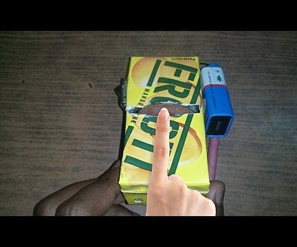 How to Make Sanding Machine From Empty Frooti Tetra Pack