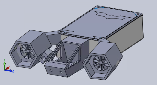 The 3D Model in SolidWorks