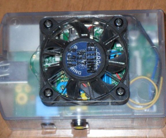 Raspberry Pi and ZenMINER Heatsink and Fan