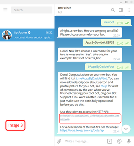 Creating the Telegram Bot