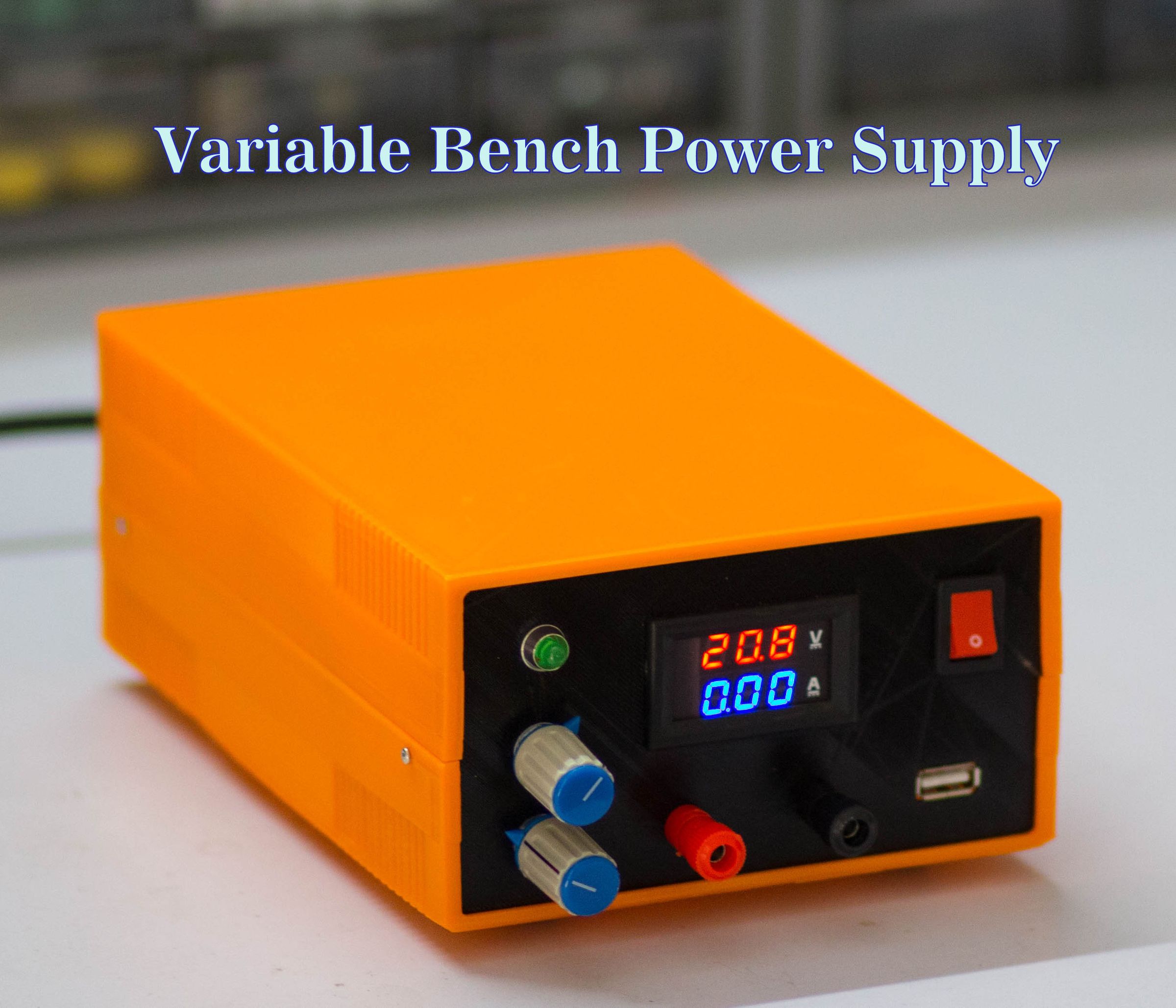 Build Your Own Variable Lab Bench Power Supply