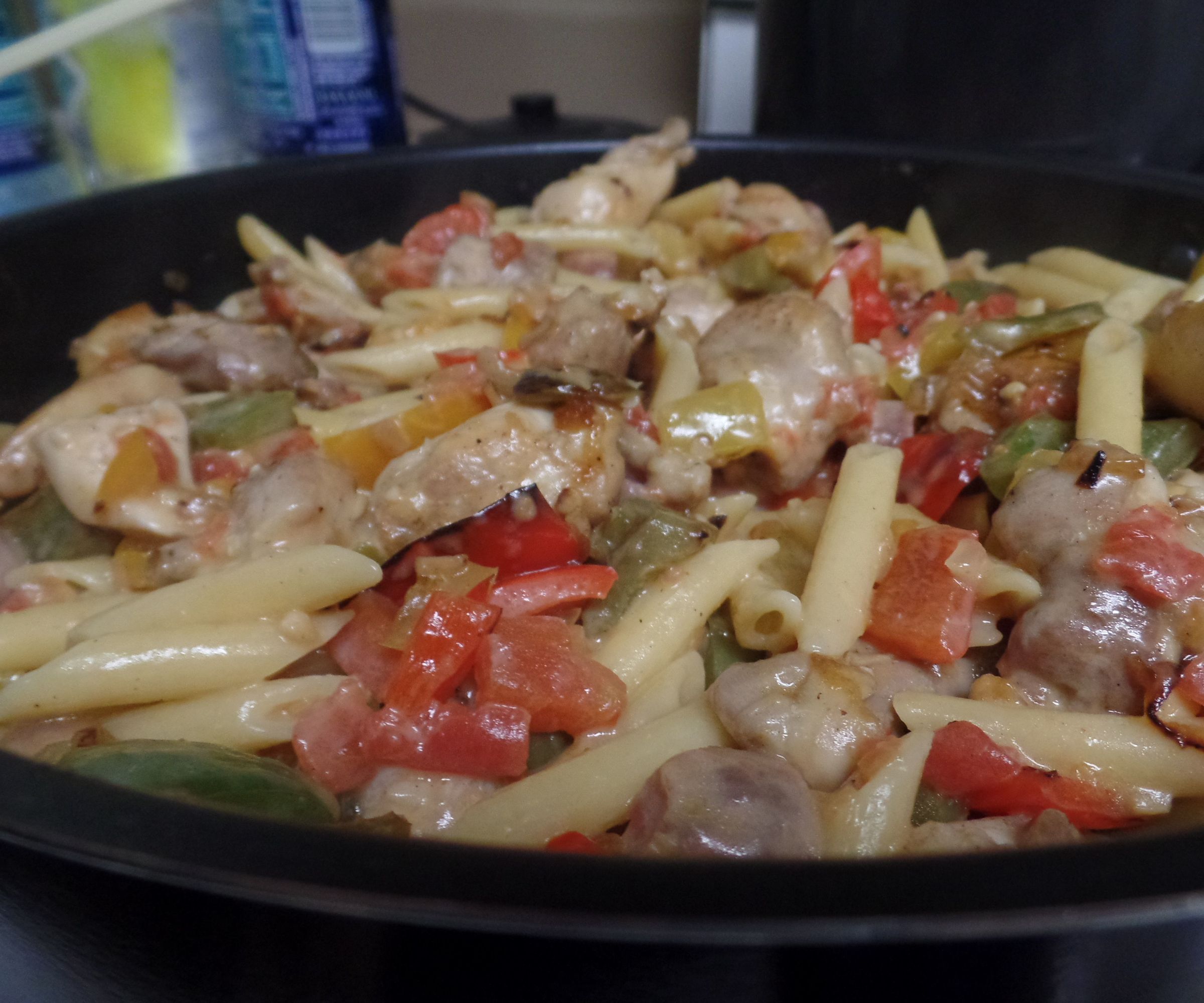 Cajun Chicken Pasta With a South Asian Twist