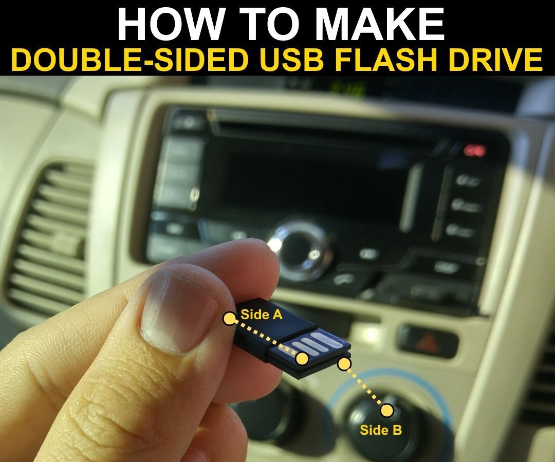 Double-Sided USB Flash Drive