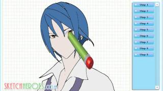 How to Draw Sugata Shindō ( Star Driver )