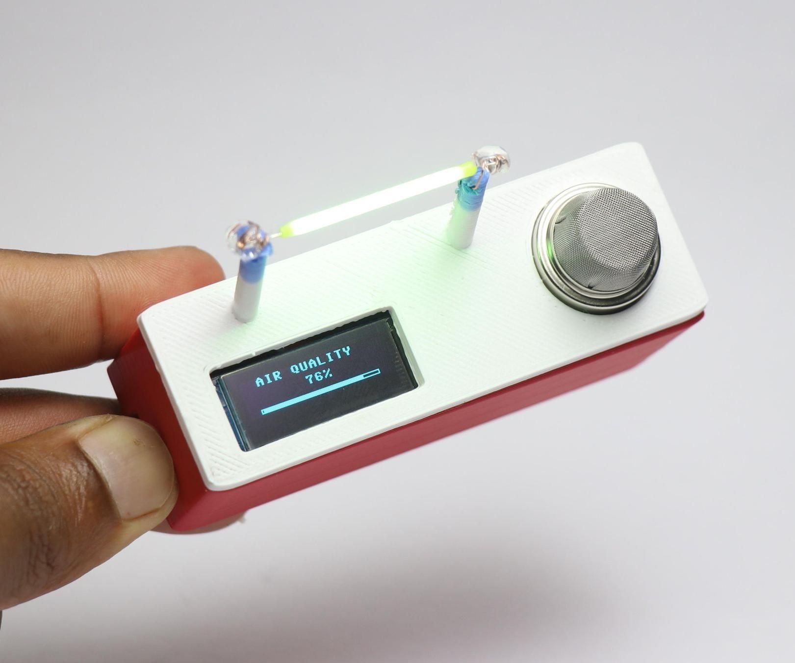 DIY Mini Gas Leak Detector That Also Monitors Air Quality in Real-Time