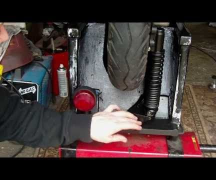Mono-wheel Motorcycle Trailer Rebuild