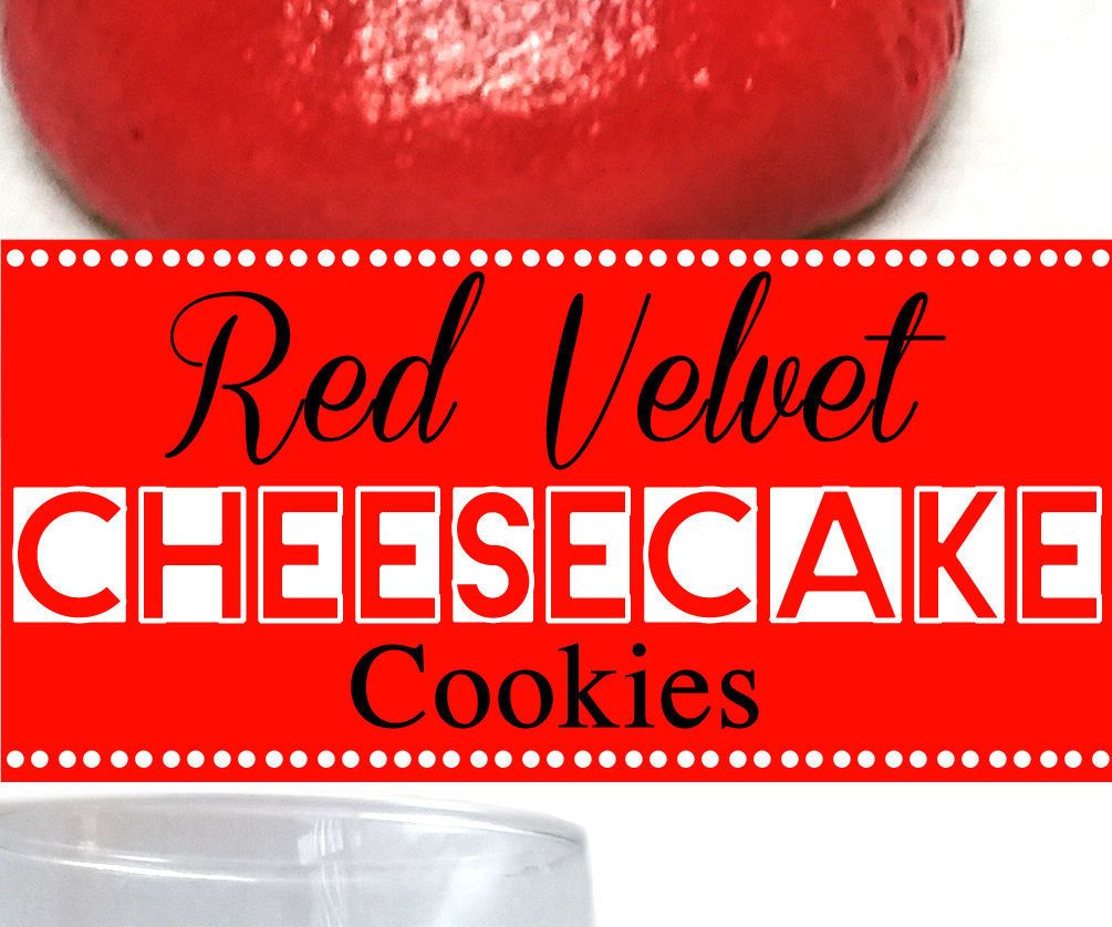 Red Velvet Cheesecake Cookies