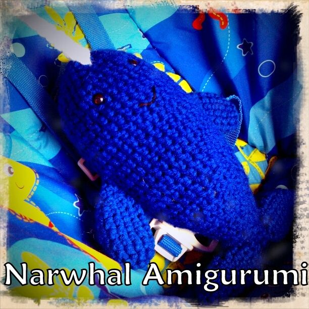 Narwhal Amigurumi With Design