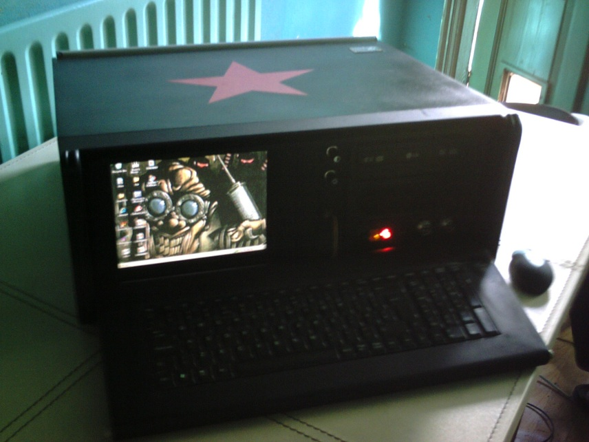 Customised 1984 I.B.M. portable
