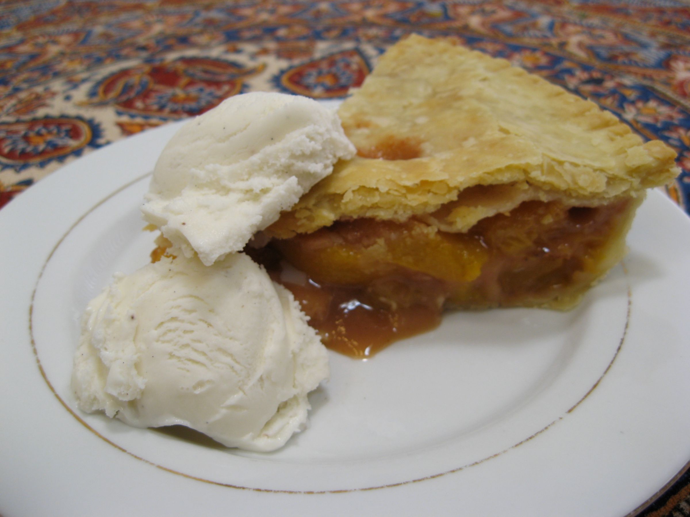 Perfect Peach Pie