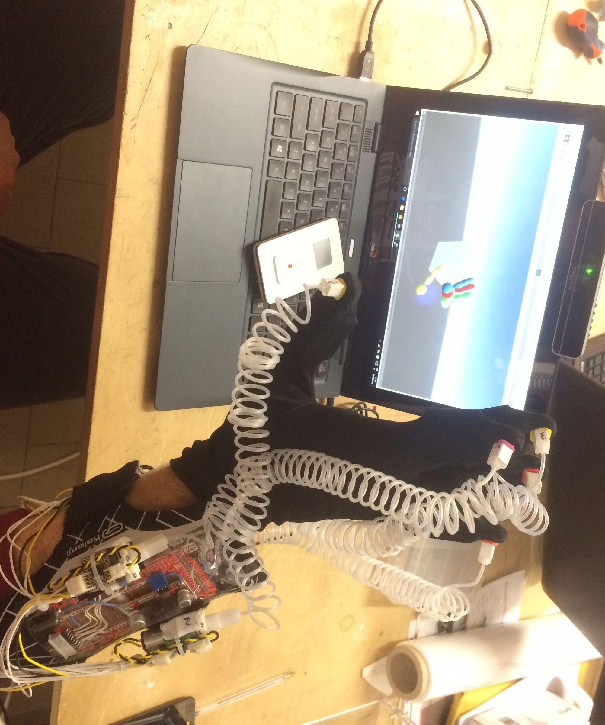 Realsensing virtual touch